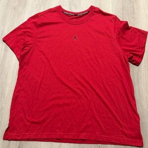 Red Jordan Sport Men's T Shirt